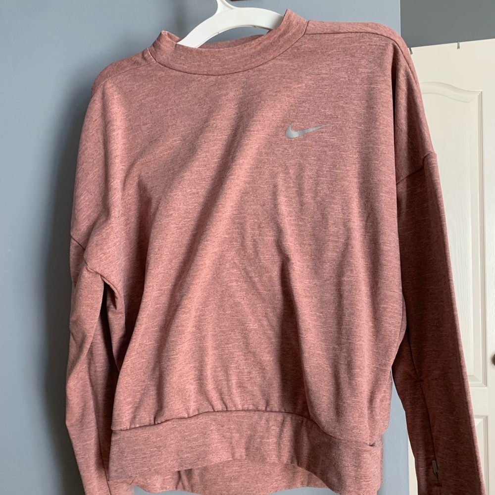 Pink/coral lightweight workout top